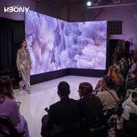 Display LED ad Angolo Retto P3.91 per Interni, Schermo LED a Noleggio 500x500mm 7680Hz, Video Wall Angolare per Palcoscenici, Mostre ed Eventi