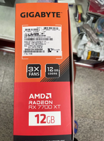 Gigabyte RX 7700 XT GAMING OC Magic Eagle 12G Graphics Card Brand New Factory Sale 12GB GDDR6 Used for Desktop Fan Cooler Type