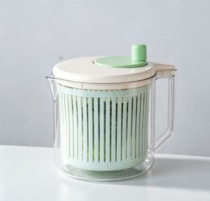 <span class=keywords><strong>Essoreuse</strong></span> <span class=keywords><strong>à</strong></span> manivelle pour légumes et salades, panier de drainage pour fruits, idéal pour le nettoyage et l'essorage quotidien des fruits et légumes <span class=keywords><strong>à</strong></span> la maison et en cuisine - Product Image 6