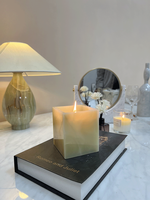 SAIDKOCC personnalisé luxe Jade froid bougeoir bonbons stockage pot petite taille avec plusieurs couleurs hôtel décoration