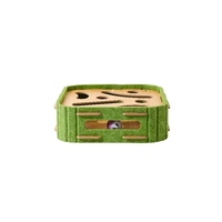 Jouet pour chat pas cher, durable et écologique en MDF/feutre, jeu de carrousel, puzzle pour animaux, jouet à creuser, utilisation intérieure/extérieure, toutes les occasions