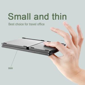 Hot Sale Foldable Touchpad Portable Wireless Rechargeable Slim Pocket Folding <b>Keyboard</b> - Product Image 6