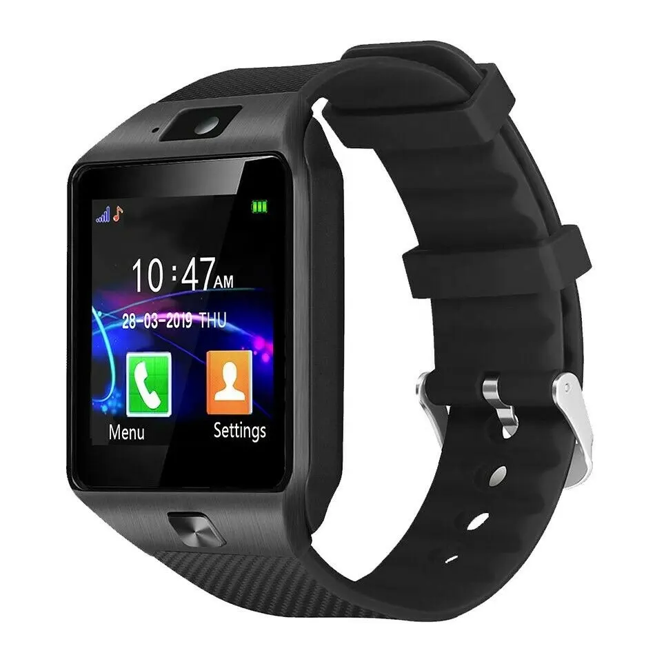 2023 Touch Screen BT 3.0 DZ09 Smart Watch GPS Navigation Android MP3 Waterproof Smart Bracelet