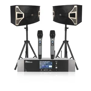 Nuoxun MS-601, haut-parleur karaoké portable professionnel, amplificateur de puissance, microphone, ensemble complet KTV, <span class=keywords><strong>120</strong></span> dB <span class=keywords><strong>SPL</strong></span> max - Product Image 1