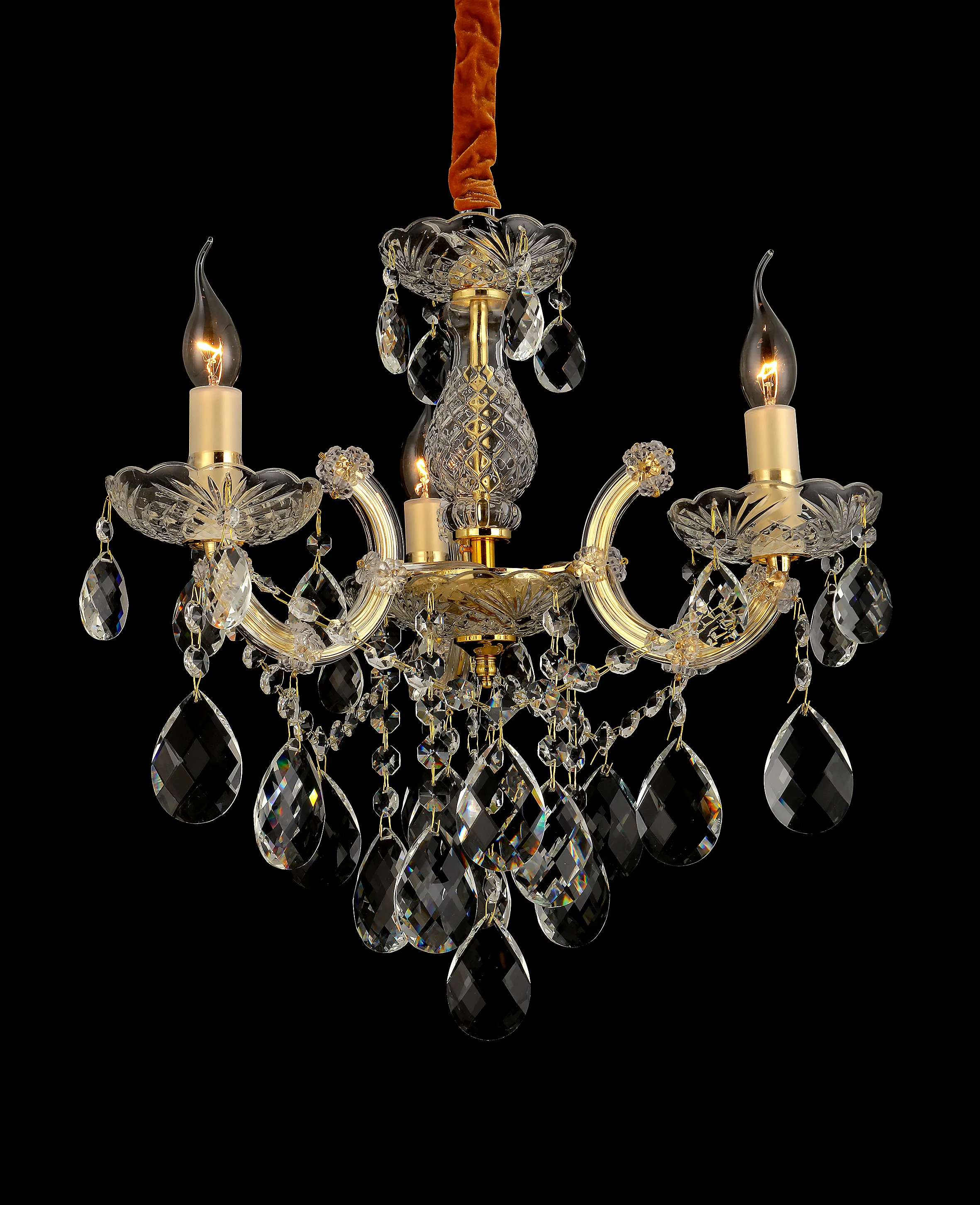 The best and cheapest luxury European style classic K9 crystal chandelier for wedding interior decoration chandelier
