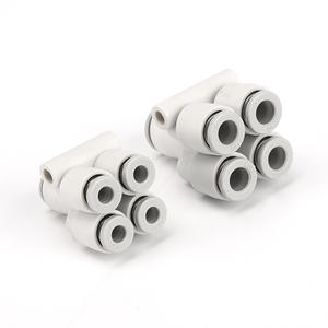 Conector de Manguera de Aire de Acero de 8 mm de Ajuste Rápido Serie KQ2UD, Nuevo Accesorio Industrial y para Maquinaria para Aplicaciones de Vacío - Product Image 1