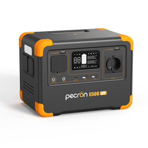 Station d'alimentation solaire portable Pecron E500lfp, générateurs solaires avec application de contrôle à distance WiFi pour l'extérieur - Product Image 1