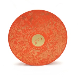 Bán Sỉ Hộp Thiếc Kim Loại Tròn Lớn Có Nhựa Hỗ Trợ Bên Trong Hộp Thiếc Đựng Bánh Quy Trà Bánh Quy Hộp Thiếc Kim Loại - Product Image 2