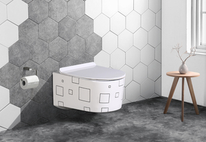 Mini Serie de Artículos Sanitarios, Inodoro de Pared, Inodoro Pequeño de Cerámica de Grado A para Venta al por Mayor - Product Image 6