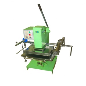 Manual Hot Foil Stamping Machine Book Covers PVC Cards 4 Gilding Motor Engine Core Garments Construction - Product Image 1