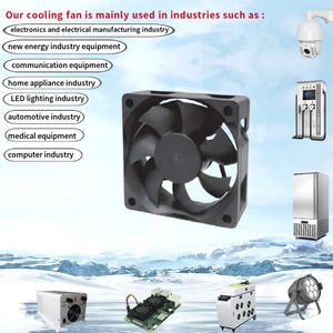 Sunon MF60201V1 MF60202V1 <span class=keywords><strong>Mini</strong></span> ventilateurs axiaux CC 60x60x20mm alimentation électrique 5700 tr/min échappement <span class=keywords><strong>silencieux</strong></span> petite taille DC12V 24V ventilateur <span class=keywords><strong>extracteur</strong></span> - Product Image 5