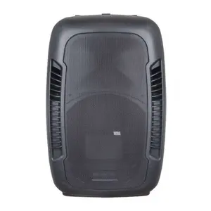 Aksesori speaker 15 inci kustomisasi populer kotak speaker kosong lemari plastik dengan kisi bass DJ untuk rumah luar ruangan