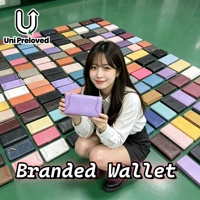 Cartera de Cuero Genuino de Alta Calidad A10, Marca de Lujo Original, Estilo Casual, Varios Modelos, Económica, Popular, Unisex, al por Mayor