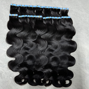 Extensions de cheveux indiens vierges Remy à double trame, qualité supérieure, lisses, pour embellir la coiffure – Vente chaude - Product Image 6