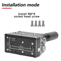 Levier de Vitesses Séquentiel Simulateur de Jeu de Course PC pour Logitech G27 G29 G25 G920, pour Thrustmaster T300RS/GT, pour ETS2 PC