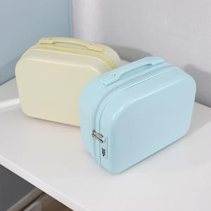 Maleta de Mano Jooe Mini de 14 Pulgadas, Estuche Cosmético de ABS con Cierre y Candado, Portátil para Almacenamiento en el Hogar, Color Sólido, Primavera 2026 - Product Image 1