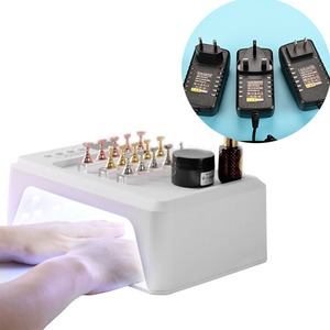 เครื่องอบเล็บ UV LED 72W แบบสองมือ 60 หลอด LED พื้นที่กว้าง สำหรับเจลขัดเงา ปลั๊กอเนกประสงค์ สำหรับร้านทำเล็บ - Product Image 1