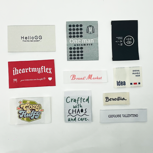 Etichetta Tessuta di Grande Successo con Logo Personalizzato Etichetta in Tessuto su Misura per Abbigliamento - Product Image 5