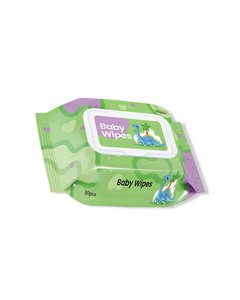 Paquete económico <span class=keywords><strong>de</strong></span> toallitas húmedas para bebés tamaño familiar, paquete grande portátil <span class=keywords><strong>de</strong></span> 80 toallitas para limpiar las manos y la boca <span class=keywords><strong>de</strong></span> madres y bebés. - Product Image 5