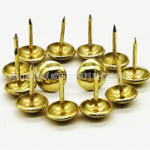 Antique Bronze Round Head Tacks 11mm Diameter 17mm Length For <b>Sofa</b> Upholstery And Wallpaper Fixing - Product Image 2