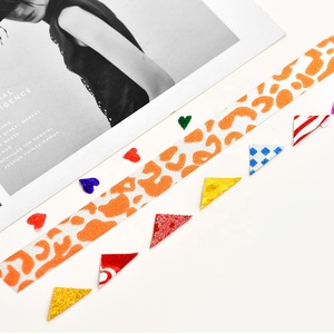 ชุดเทปวาชิ 50 ม้วน กว้าง 15 มม. เทปสีรุ้ง ดีไซน์สวยงาม เทปตกแต่งสำหรับอุปกรณ์งานประดิษฐ์ - Product Image 5