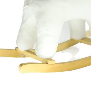 ट्रोजन हॉर्स ठोस लकड़ी पर बच्चों की सवारी घोड़े की किंडरगार्टन छोटे रॉकिंग कुर्सी लकड़ी के खिलौने - Product Image 5