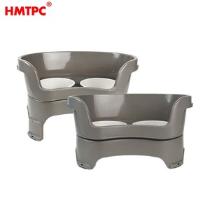 Bol surélevé de haute qualité pour animaux de compagnie, anti-étouffement, anti-déversement, pour petits et moyens animaux d'intérieur, avec bol intérieur amovible - Product Image 4