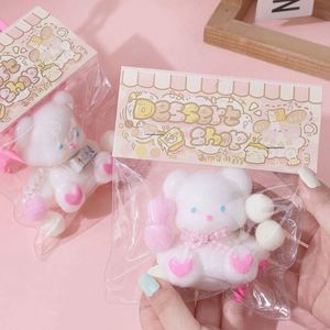 Juguetes de Peluche Suaves de la Serie de Animales Blancos - Regalos Creativos Antiestrés para Decoración de Habitaciones Infantiles - Product Image 5