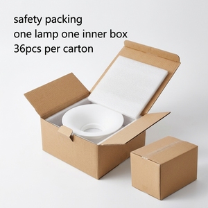 Empotrado redondo sin bordes <span class=keywords><strong>Led</strong></span> Gypsum GU10 <span class=keywords><strong>Downlight</strong></span>: Marco extraíble antideslumbrante, resistente al fuego, carcasa, accesorios - Product Image 5