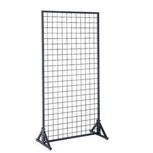 Grille de stand pliante portable de style moderne Support rectangulaire en fer avec techniques de laque pour suspendre des marchandises sur les <span class=keywords><strong>marchés</strong></span> de nuit - Product Image 2