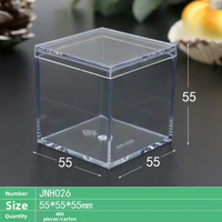Lebensmittelechte Recycelbare Transparente Kunststoff-Spritzgussverpackungsboxen für Cupcakes, Süßigkeiten, Geschenke, Partyzubehör und Snacks