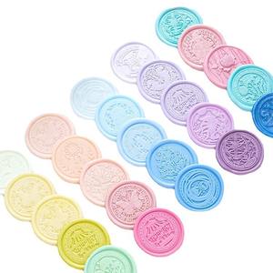 Granulés de cire compartimentés en forme de fleur pour décoration et scellage, 10, 15, 24 couleurs, boîte, fournitures d'artisanat - Product Image 3