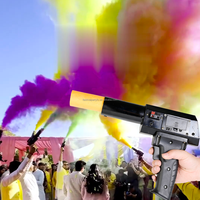 Pistolet à glace carbonique portatif en aluminium SFX, mini lanceur de feux, système de tir de étincelles pour fontaines de scène et pyrotechnie de mariage