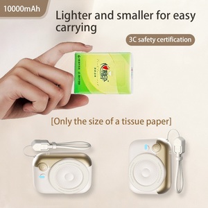 Bán buôn Mini Lithium không Dây Gói điện PD 22.5W sạc nhanh công suất cao ngân hàng điện 10000mAh với Micro USB cho đồng hồ - Product Image 3