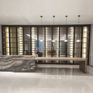 Shopping Mall <strong>Nicotiana</strong> Display Shopping Mall Furniture Design case Wine OEM - Product Image 6