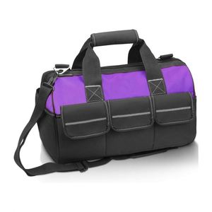 Heavy Duty Electrician <b>Tool</b> <b>Backpack</b> Industrial Grade Durable Multi-Pocket Tear-Resistant Eco-Friendly 600D Oxford Polyester - Product Image 6