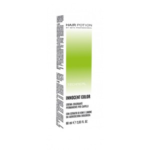 Servicio de Coloración Capilar Confortable, Sin Amoníaco, con Limón y Kiwi, Sin PPD, Hidrata el Cabello, Color Inocente, 100 ml - Product Image 2