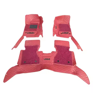 Accesorios de coche de fábrica de alta calidad, juegos completos personalizados de doble capa, alfombrillas de coche 7D al por mayor para KIA SPORTAGE <span class=keywords><strong>2020</strong></span> - Product Image 3