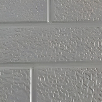 Panneau de bardage en acier avec face en aluminium, résistant aux intempéries, pour les murs des gymnases scolaires