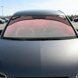Película de Tinte para Ventanas Laterales de Auto, Color Camaleón Morado Emperador, Lámina para Ventanas Laterales, Cambio de Color, Adhesivo Solar con Protección UV - Product Image 1