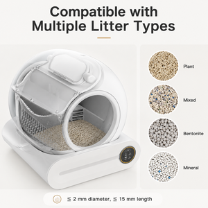 65L Automatic Cat Litter <b>Box</b> Smart App Control Self Cleaning Litter <b>Box</b> Fully Enclosed Pet Toilet Cat Litter <b>Box</b> - Product Image 4