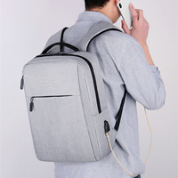 Mochila Escolar Oxford al por Mayor con Logotipo Personalizado, Puerto USB, Gran Capacidad, para Estudiantes, Regalos Promocionales