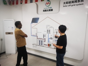 Sistema Solar Híbrido Comercial Completo Personalizado, Apilable, IP65, 40-50KW, con Onda Sinusoidal Pura, Batería de Litio para el Hogar - Product Image 3