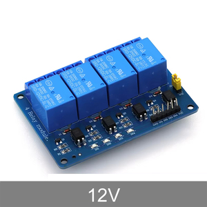5 वी 12 वी 24 वी <span class=keywords><strong>4</strong></span>-वे <span class=keywords><strong>4</strong></span> चैनलों के साथ आर्डुनो रिले मॉड्यूल के लिए और स्टॉक में ऑप्टोपलर रिले आउटपुट - Product Image 3