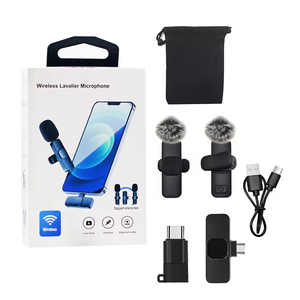 Micrófono Inalámbrico 2 en 1 Portátil para Grabación <span class=keywords><strong>de</strong></span> <span class=keywords><strong>Audio</strong></span> y Video, Transmisión en Vivo, Juegos, Enseñanza en Línea, Mini Micrófono - Product Image 6