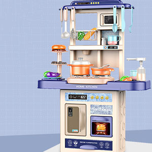 Oyun mutfak çocuklar için oyuncak gıda tencere aksesuar seti şef set oyna Pretend yeni yürümeye başlayan çocuklar için - Product Image 1