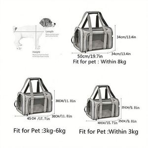 Portable Breathable cat <b>Backpack</b> Pet Travel Carrier Bag <b>for</b> Small <b>Dogs</b> and Cats, Car Seat Tote, Custom logo Promotional Gift - Product Image 4