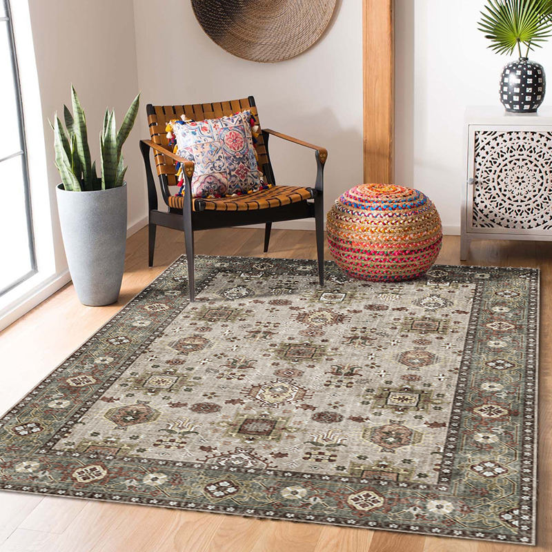 3D Printed Polyester Rugs - Non-Slip, Washable, and Durable