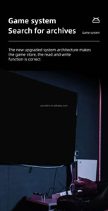 عصا ألعاب فيديو عتيقة GD30 ، وحدة تحكم لاسلكية ، GHz ، تحكم مزدوج 64 جيجابايت HD TV + مشغل ألعاب محمول باليد - Product Image 6