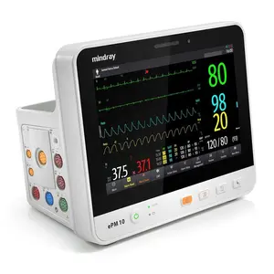 EPM10 ميندراي جهاز مراقبة عن بعد سعر جهاز الرعاية الصحية عن بعد متعددة المعلمات الطبية Icu جهاز مراقبة القلب مع Tr